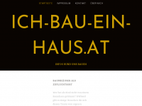 Screenshot des Blogs Ich-bau-ein-Haus.at