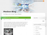 Screenshot des Blogs Medien-Blog.at