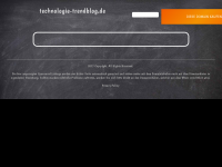 Screenshot des Blogs Technologie-Trendblog.de