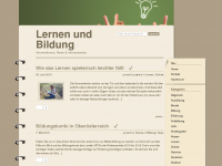 Screenshot des Blogs Lernen-und-Bildung.at