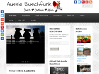 Screenshot des Blogs Aussie Buschfunk