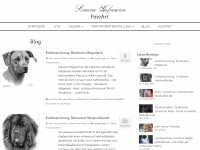Screenshot des Blogs LaFie Tierportraits