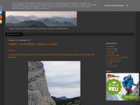 Screenshot des Blogs Bergheimat