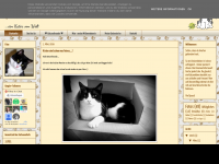 Screenshot des Blogs Filou – ein Kater von Welt