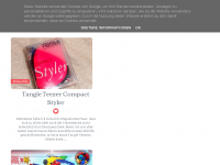 Screenshot des Blogs Ihre Produkttesterin