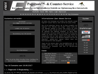 Screenshot des Blogs Pagerank & Counter-Service