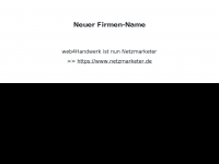 Screenshot des Blogs web4Handwerk