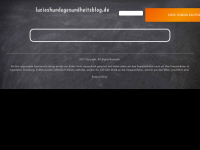Screenshot des Blogs Lucies Hundegesundheitsblog
