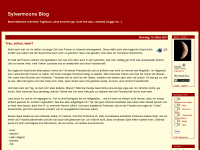 Screenshot des Blogs Sylvermoons Blog