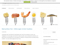 Screenshot des Blogs Hauptstadtschlemmer