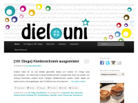 Screenshot des Blogs DieLouni