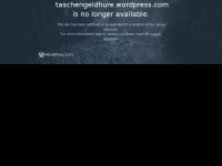 Screenshot des Blogs Die Taschengeldhure