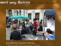 Screenshot des Blogs Weit weg Reisen