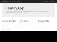 Screenshot des Blogs Familien-Management