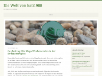 Screenshot des Blogs Die Welt von kati1988