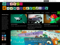 Screenshot des Blogs Unser-Kreativblog.de