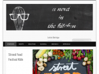 Screenshot des Blogs a nerd in the kitchen