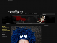 Screenshot des Blogs Gruselblog.com
