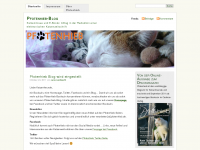 Screenshot des Blogs Pfotenhieb – der Katzen(zeitschrift)Blog