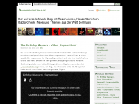Screenshot des Blogs Rockindiemetalpop