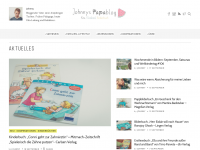 Screenshot des Blogs Johnnys Papablog