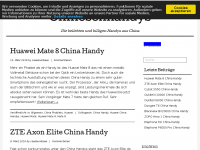 Screenshot des Blogs Chinesenhandys