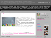 Screenshot des Blogs Wir wollen alle in den Himmel