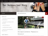 Screenshot des Blogs Der Heimwerker Blog
