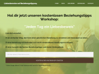 Screenshot des Blogs Beziehungstipps24