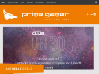 Screenshot des Blogs PrimeGamer