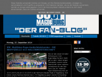 Screenshot des Blogs 65er Magdeburg “Fan-Blog”