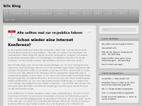 Screenshot des Blogs NPapendorf