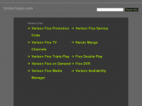 Screenshot des Blogs Tricks und Tipps
