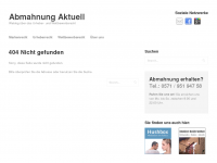 Screenshot des Blogs Online Mobbing
