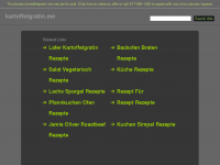 Screenshot des Blogs Kartoffelgratin Infos