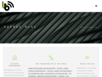 Screenshot des Blogs Bernds Blog