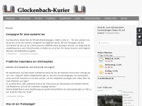 Screenshot des Blogs Glockenbach-Kurier