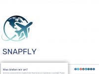 Screenshot des Blogs SnapFly