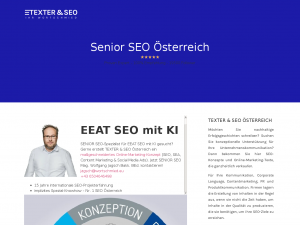 Screenshot des Blogs Seotexter – Infoblog