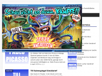 Screenshot des Blogs www.biografienblog