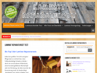 Screenshot des Blogs Laminat Reparaturset