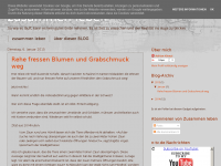 Screenshot des Blogs zusammen leben