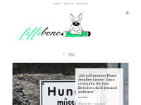Screenshot des Blogs Fiffibene