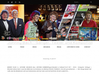 Screenshot des Blogs Johnny Bach