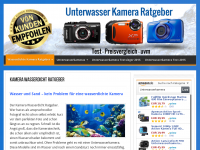 Screenshot des Blogs Kamera Wasserdicht Ratgeber