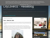 Screenshot des Blogs CityLoverzz – Reiseblog