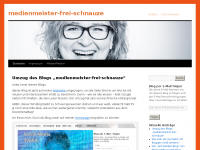 Screenshot des Blogs Medienmeister