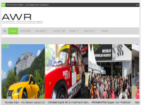 Screenshot des Blogs AWR Autoweltrevue Magazin