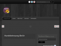 Screenshot des Blogs dogsfun hundepension