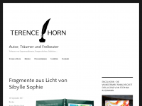 Screenshot des Blogs Wer ist Terence Horn